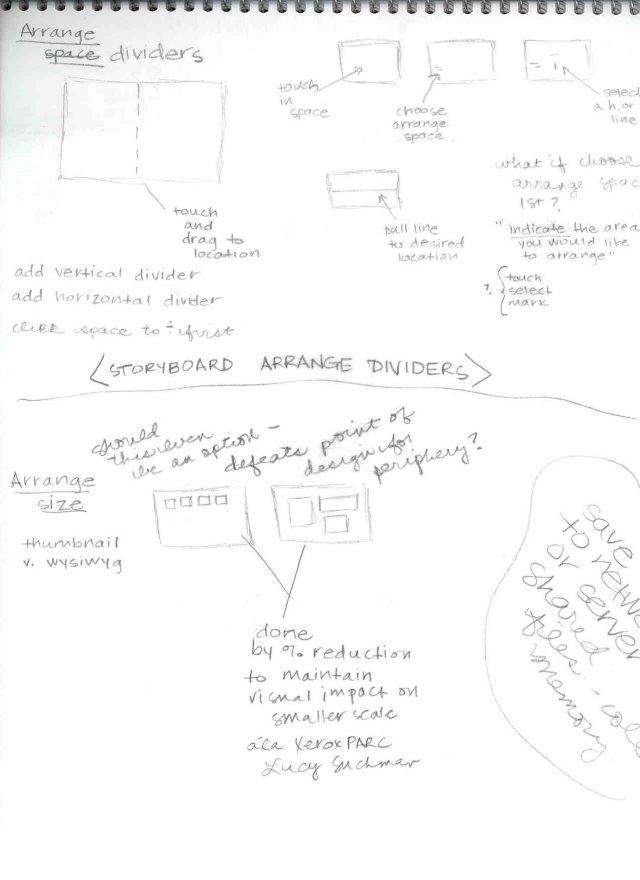 Sketches to determine input size on board.